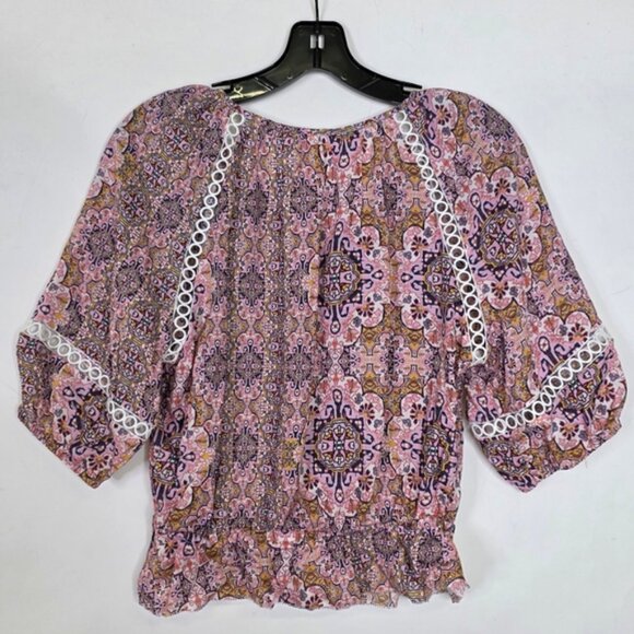 Seafolly Aztec Print Boho Top - Picture 2 of 3